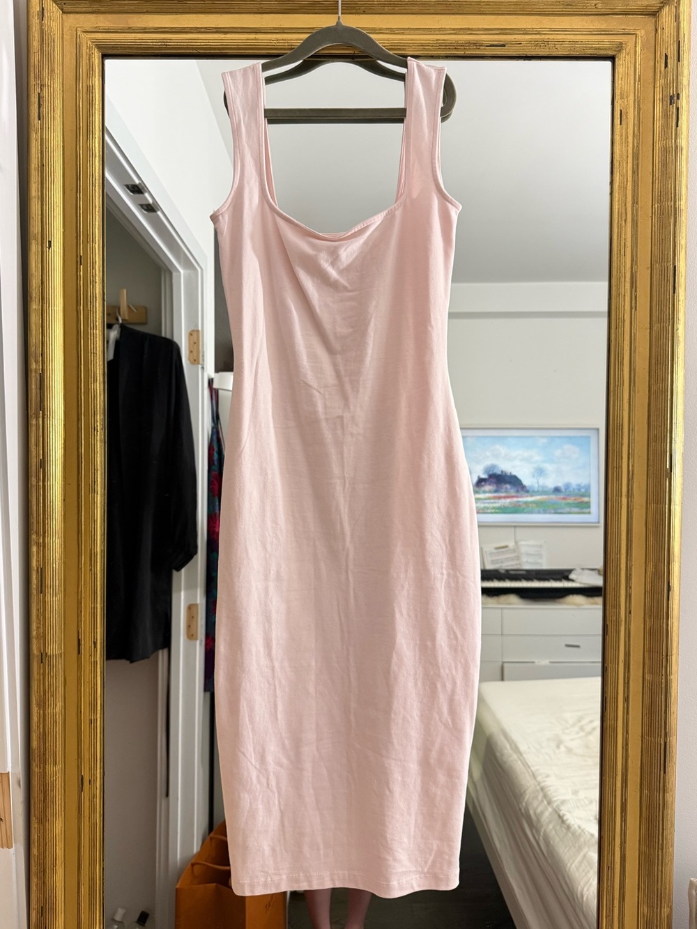 Flore Flore Nur Organic Cotton Midi Dress Light Pink S
